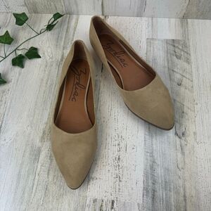 ZODIAC Suede Leather Hill Skimmer Slip On flats Shoes Size 11M